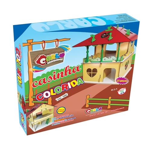 CASINHA COLORIDA - MDF 31 PCS