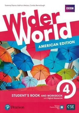 WIDER WORLD (AMERICAN) 4 STUDENT + WORKBOOK + ONLI