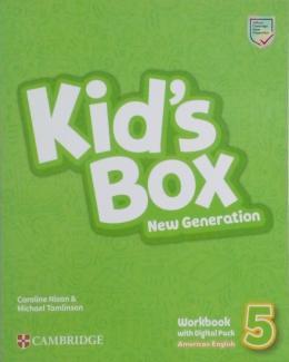 KIDS BOX NEW GENERATION 5 WORKBOOK WITH DIGITAL PA