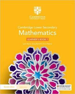 NEW CAMB LOWER SECONDARY MATHEMATICS 7 LEARNER’S B