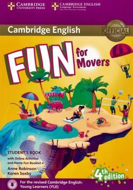 FUN FOR MOVERS SB W/ONLINE AUDIO AND ACTIVITIES 4E