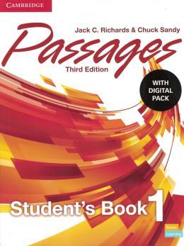 PASSAGES 1 SB WITH DIGITAL PACK 3ED