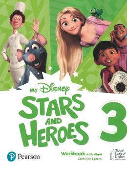 MY DISNEY STARS & HEROES LEVEL 3 WORKBOOK WITH EBO
