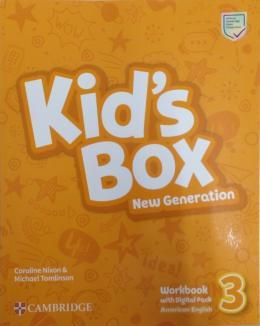 KIDS BOX NEW GENERATION 3 WORKBOOK WITH DIGITA