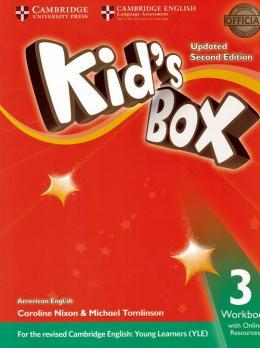 AMER KIDS BOX 3 WB W/ONLINE RESOURCES UPDATED 2ED