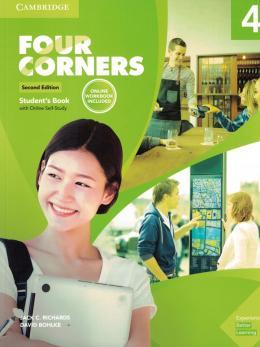 FOUR CORNERS 4 SB W/ONL SELF STUDY & ONL WB 2ED