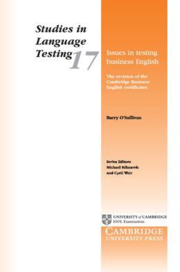 ISSUES IN TESTING BUSINESS ENGLISH PB