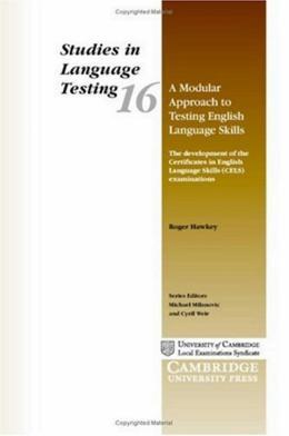 MODULAR APPROACH TEST ENG LANG SKILLS HB (R013321)