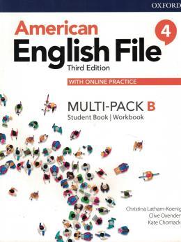 AM ENGLISH FILE 4B MULTIPK PK 3ED