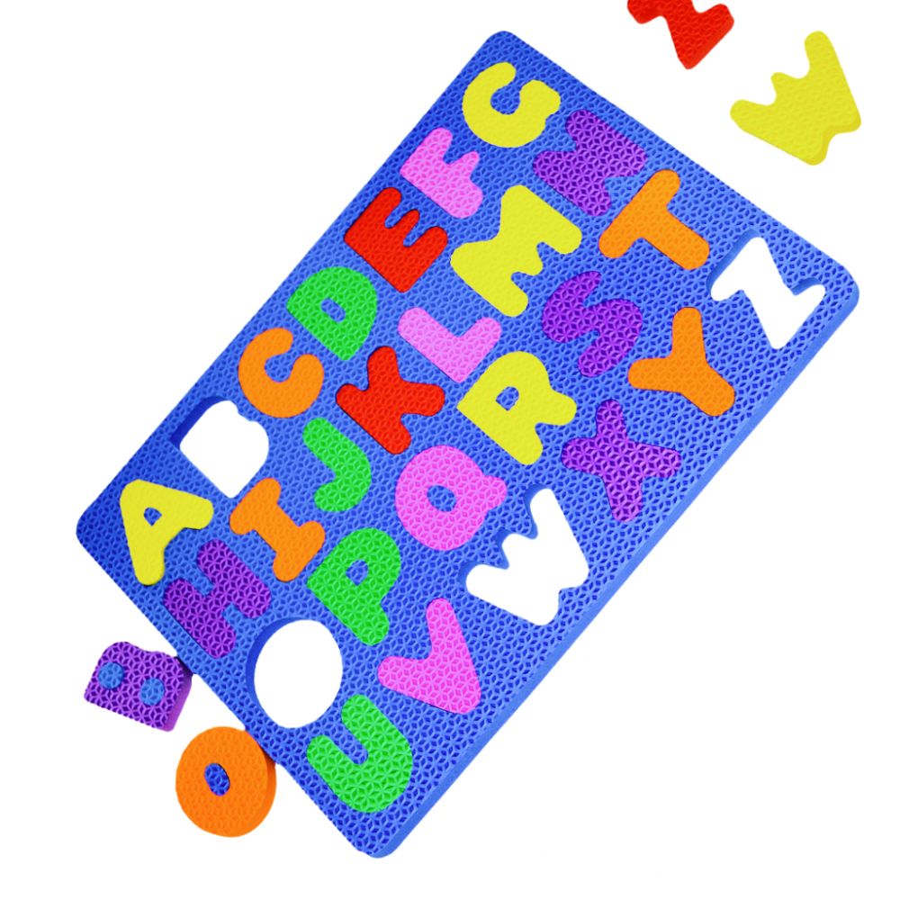 ALFABETO PRANCHA - EVA 26 LETRAS