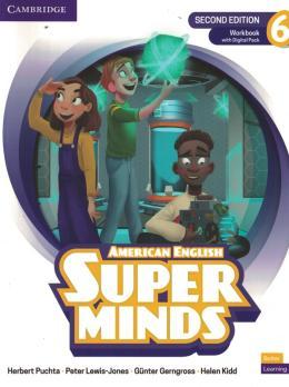 AMER SUPER MINDS 6 WB W/DIGITAL PACK 2ED