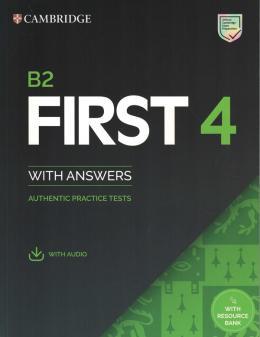 B2 FIRST 4 SB WITH ANSWERS WITH AUDIO WITH RESOURC