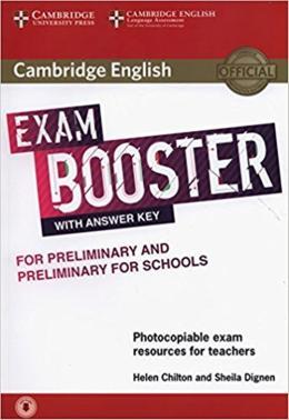 CAMB ENG EXAM BOOSTER PRELIM & PREL SCHOOLS W KEY