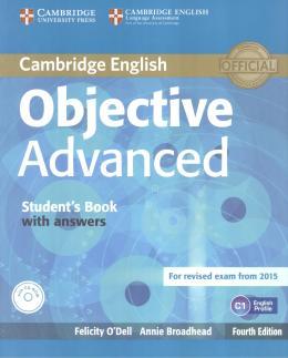 OBJECTIVE ADVANCED 4ED SB W/CD ROM