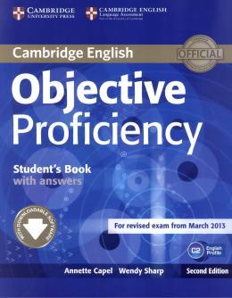 OBJECTIVE PROFICIENCY SB W/ANS 2ED