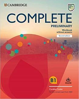 COMPLETE PRELIMINARY WB W/O ANS W/AUDIO 2ED