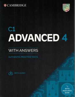 C1 ADVANCED 4 SB W/ANSWERS W/AUDIO W/RESOURCE BANK