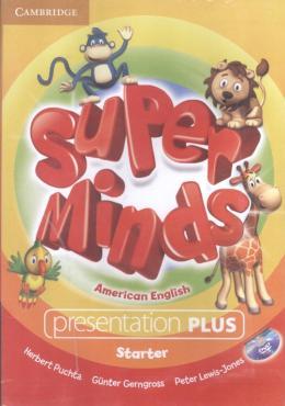 AMER SUPER MINDS STARTER PRESENT.PLUS DVDROM