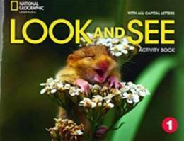 LOOK AND SEE 1 - ACTIVITY BOOK ALL CAPS AME