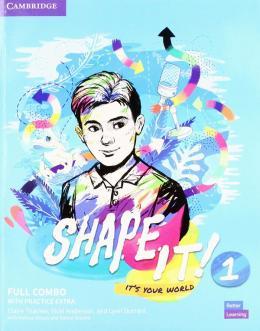 SHAPE IT! 1 FULL COMBO SB AND WB W/PRACTICE EXTRA