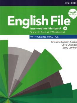 ENGLISH FILE INTERM A SB/WB MULTIPK 4ED