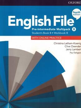 ENGLISH FILE PRE-INTERM B SB/WB MULTIPK 4ED