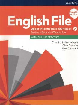 ENGLISH FILE UPPER-INTERM A SB/WB MULTIPK 4ED