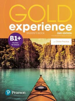 GOLD EXPERIENCE (2ND EDITION) B1+ STUDENT BOOK + O