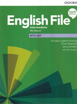 ENGLISH FILE INTERM WB W KEY 4ED