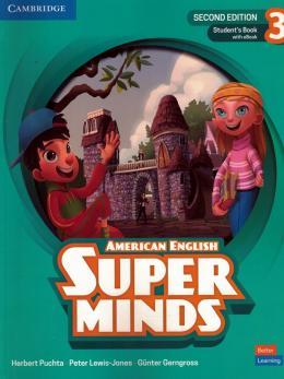 AMER SUPER MINDS 3 SB WITH eBOOK 2ED