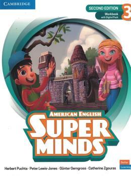 AMER SUPER MINDS 3 WB W/DIGITAL PACK 2ED