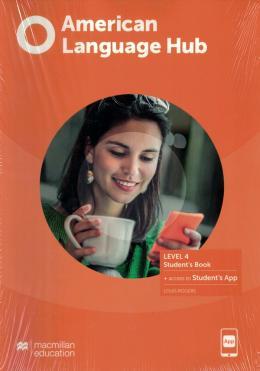 AMERICAN LANGUAGE HUB 4 SB PACK & APP W/WB (W/KEY)