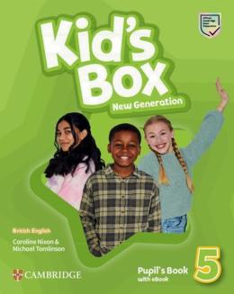 KIDS BOX NEW GENERATION 5 PUPILS BOOK WITH EBOOK