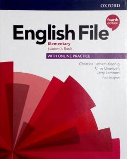 ENGLISH FILE 4ED ELEMENTARY SB W ONLINE PRACTICE