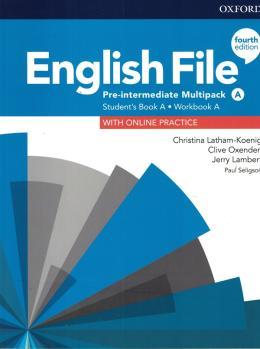 ENGLISH FILE 4ED PRE-INTERM A SB/WB MULTIPK