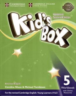 AMER KIDS BOX 5 WB W/ONLINE RESO UPDATED 2ED