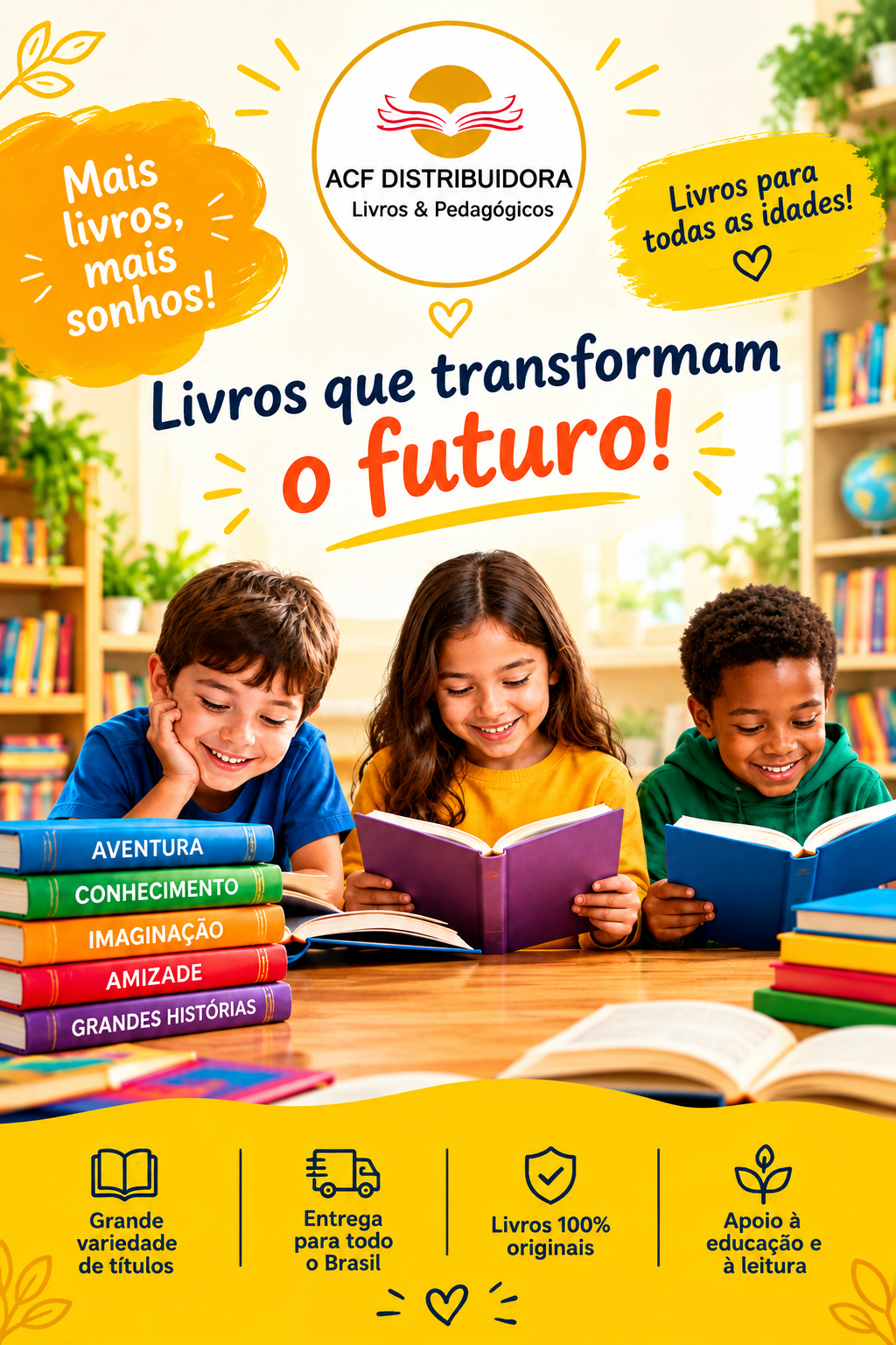 ACF DISTRIBUIDORA DE LIVROS