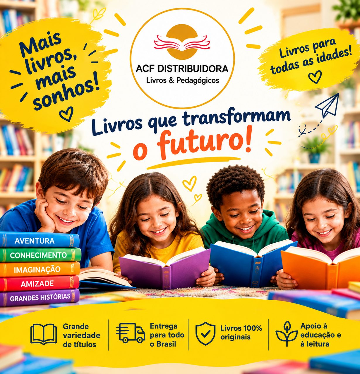 CHAMADA ACF LIVROS