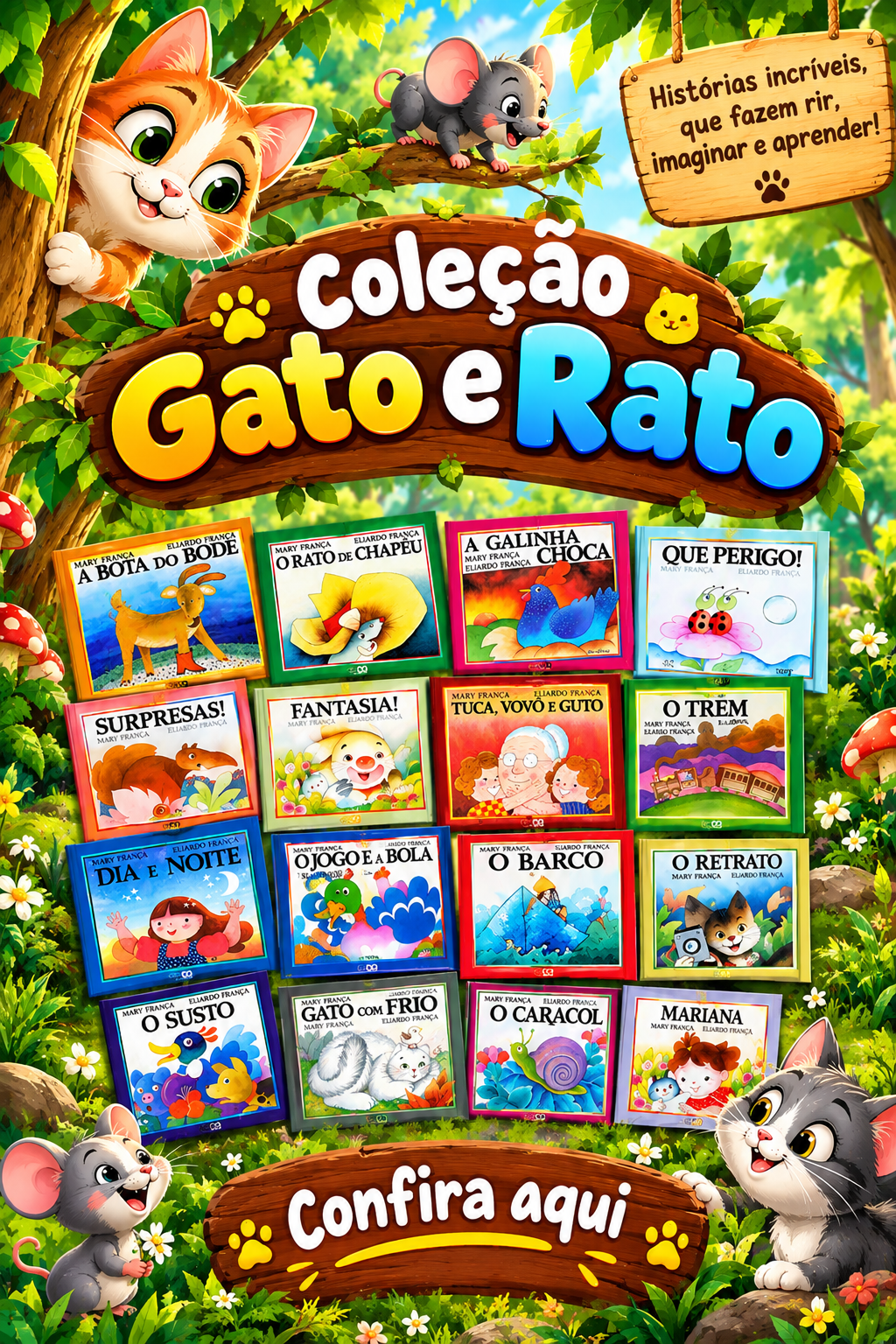 Coleção Gato e Rato 